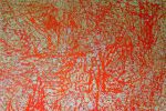Komposition mit Rot,Nr.1 // 2015// Acryl auf Leinwand // 100 x 100cm